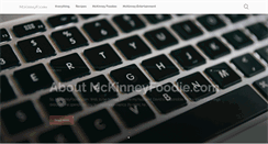 Desktop Screenshot of mckinneyfoodie.com